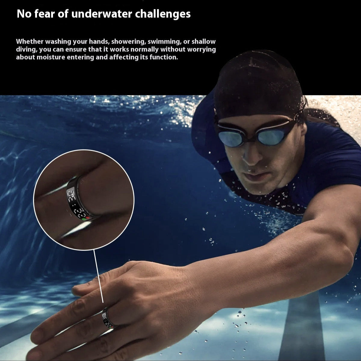 Smart Bluetooth Ring for Health Tracker